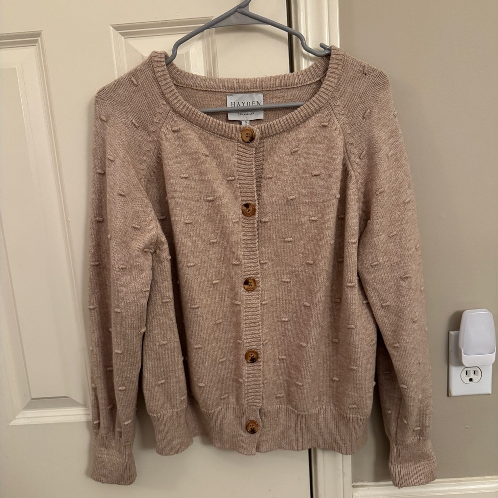 Hayden Women's Beige Cardigan